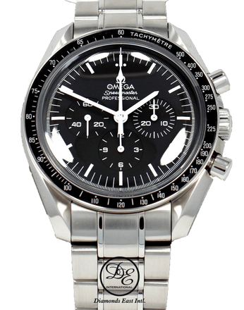 Omega Speedmaster Professional Moonwatch Chrono 31130423001006 Box/Papers - Diamonds East Intl.