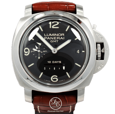 Panerai Luminor 1950 10 Days 44mm GMT PAM270 Limited Edition Box Papers Mint - Diamonds East Intl.