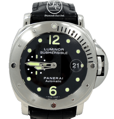 PANERAI Luminor Submersible PAM00024 Automatic Stainless Steel Men's Watch Mint - Diamonds East Intl.
