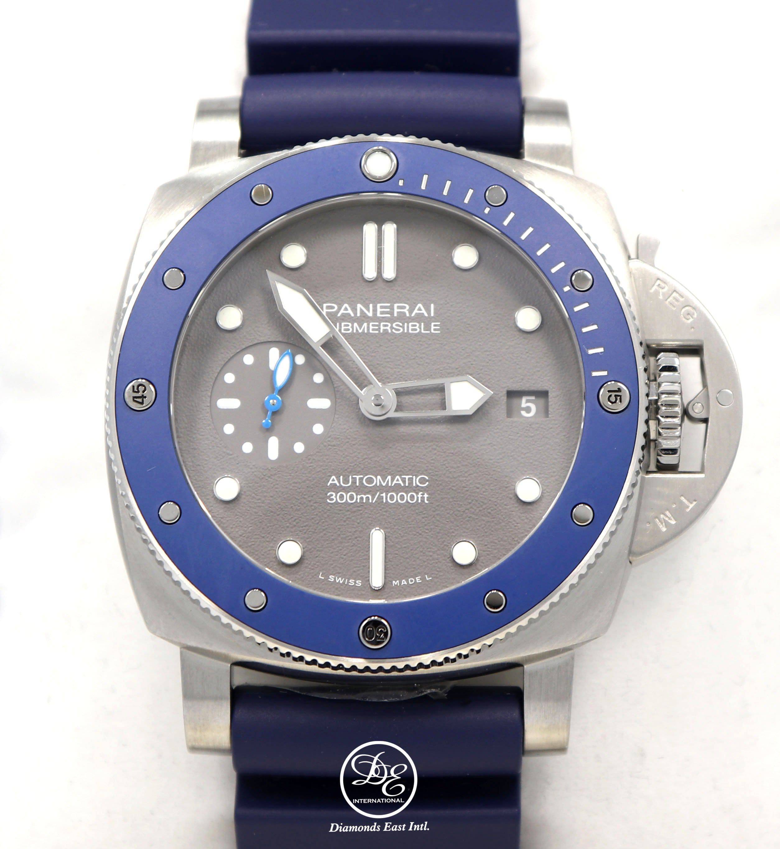 Panerai Luminor Submersible Pam00959 42mm Shark Grey 3day Auto Box