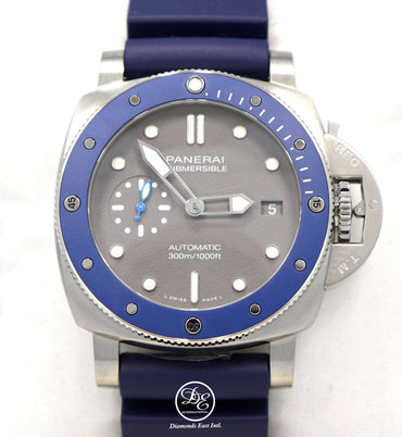 Panerai Luminor Submersible Pam00959 42mm Shark Grey 3day Auto Box/Papers NEW - Diamonds East Intl.