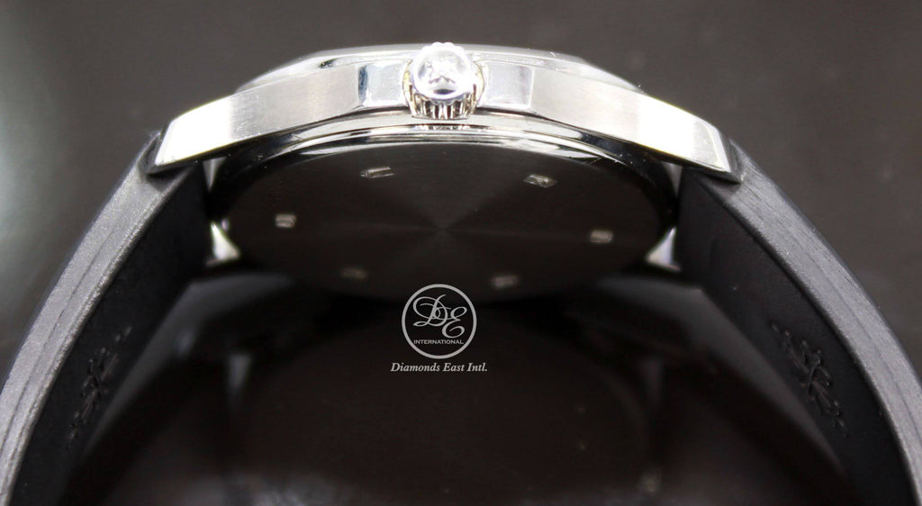 PATEK PHILIPPE AQUANAUT 4960a 30mm Black Rubber Rare Ladies Watch - Diamonds East Intl.