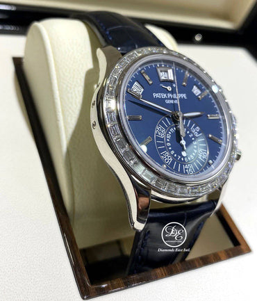 PATEK PHILIPPE 5961P Complications Annual Calendar Chronograph Platinum BOX/PAPERS - Diamonds East Intl.