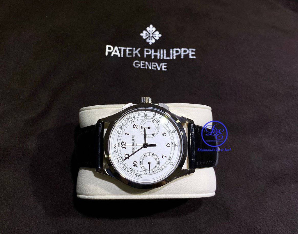 Patek Philippe Complications Chronograph 5170G-001 18K White Gold BOX/PAPERS - Diamonds East Intl.