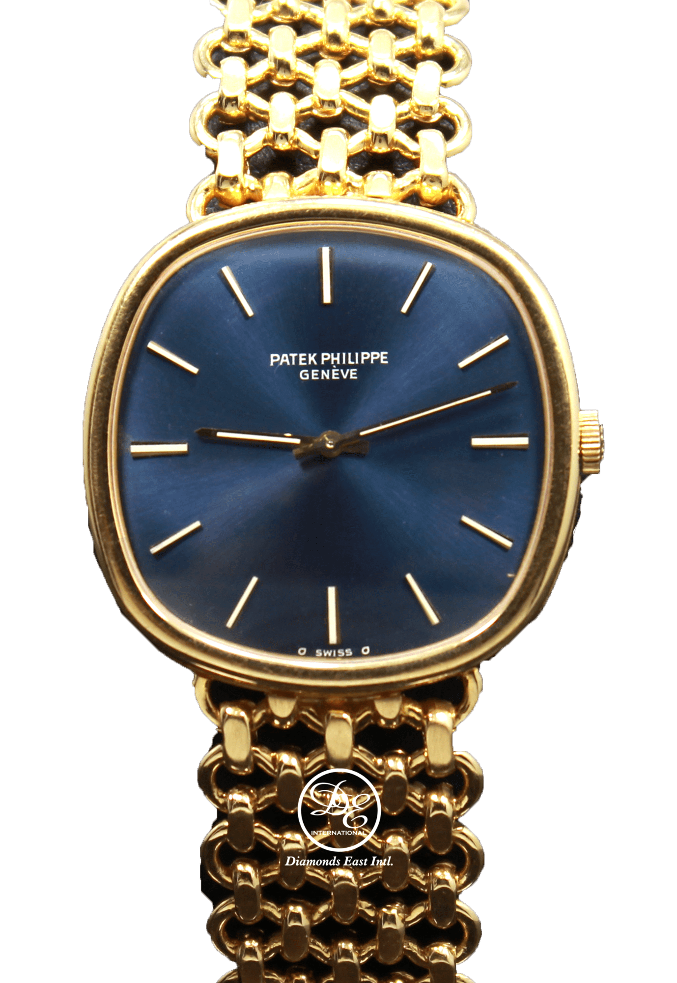 Patek philippe ellipse 18k discount gold
