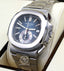 PATEK PHILIPPE Nautilus 5980/1A 40mm Blue Dial Chronograph Watch BOX/PAPER *MINT - Diamonds East Intl.