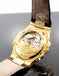 PATEK PHILIPPE Nautilus 5711J 18k Yellow Gold Leather Band Watch - Diamonds East Intl.