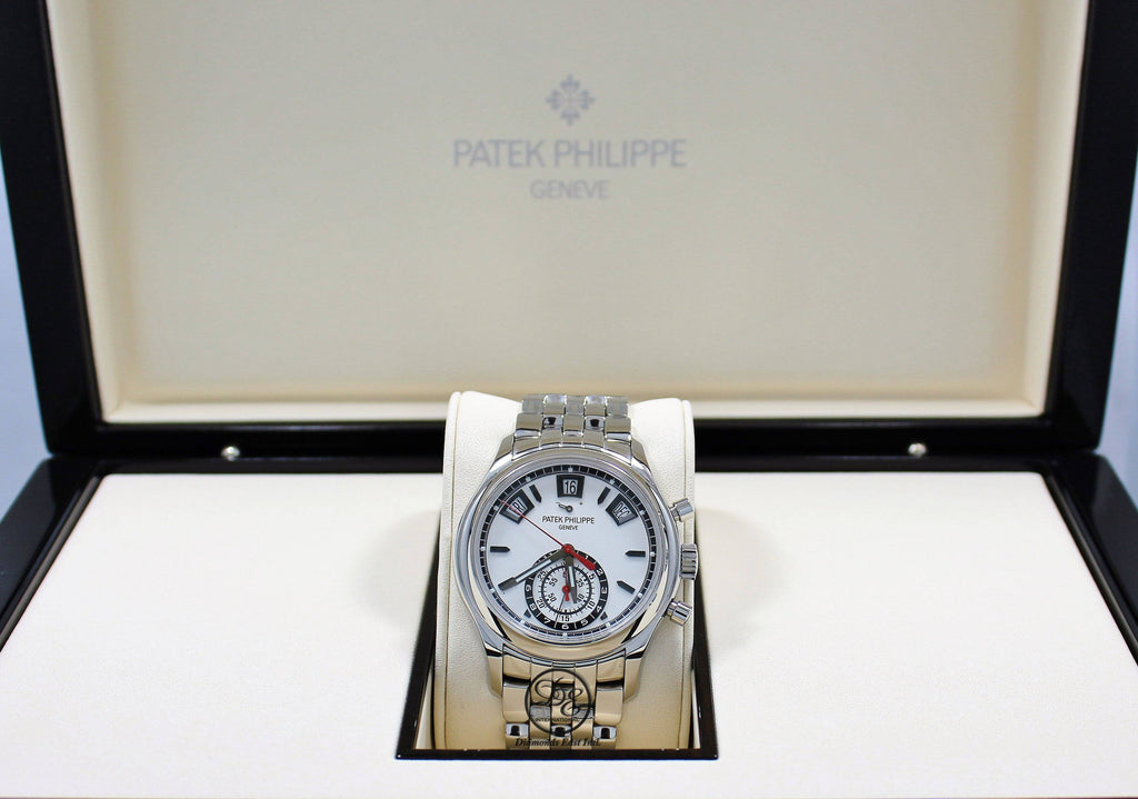 Patek Philippe 5960-1a Annual Calendar Day-Date Watch BOX/PAPERS - Diamonds East Intl.