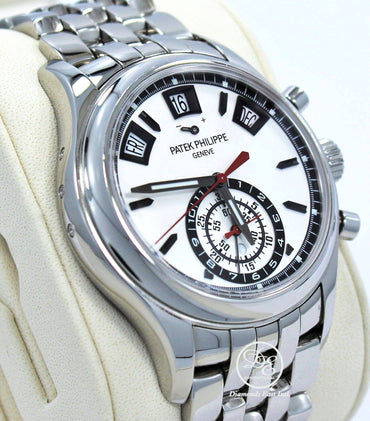 Patek Philippe 5960-1a Annual Calendar Day-Date Watch BOX/PAPERS - Diamonds East Intl.