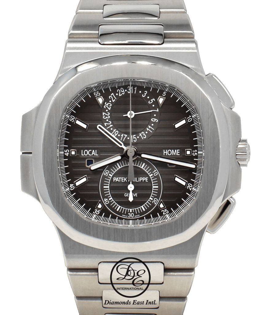 PATEK PHILIPPE Nautilus 5990 1A Travel Time 40mm Chronograph BOX