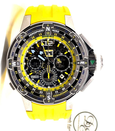 Richard Mille RM 60-01 Regatta Flyback Chronograph Box/Papers Mint LIMITED EDITION - Diamonds East Intl.