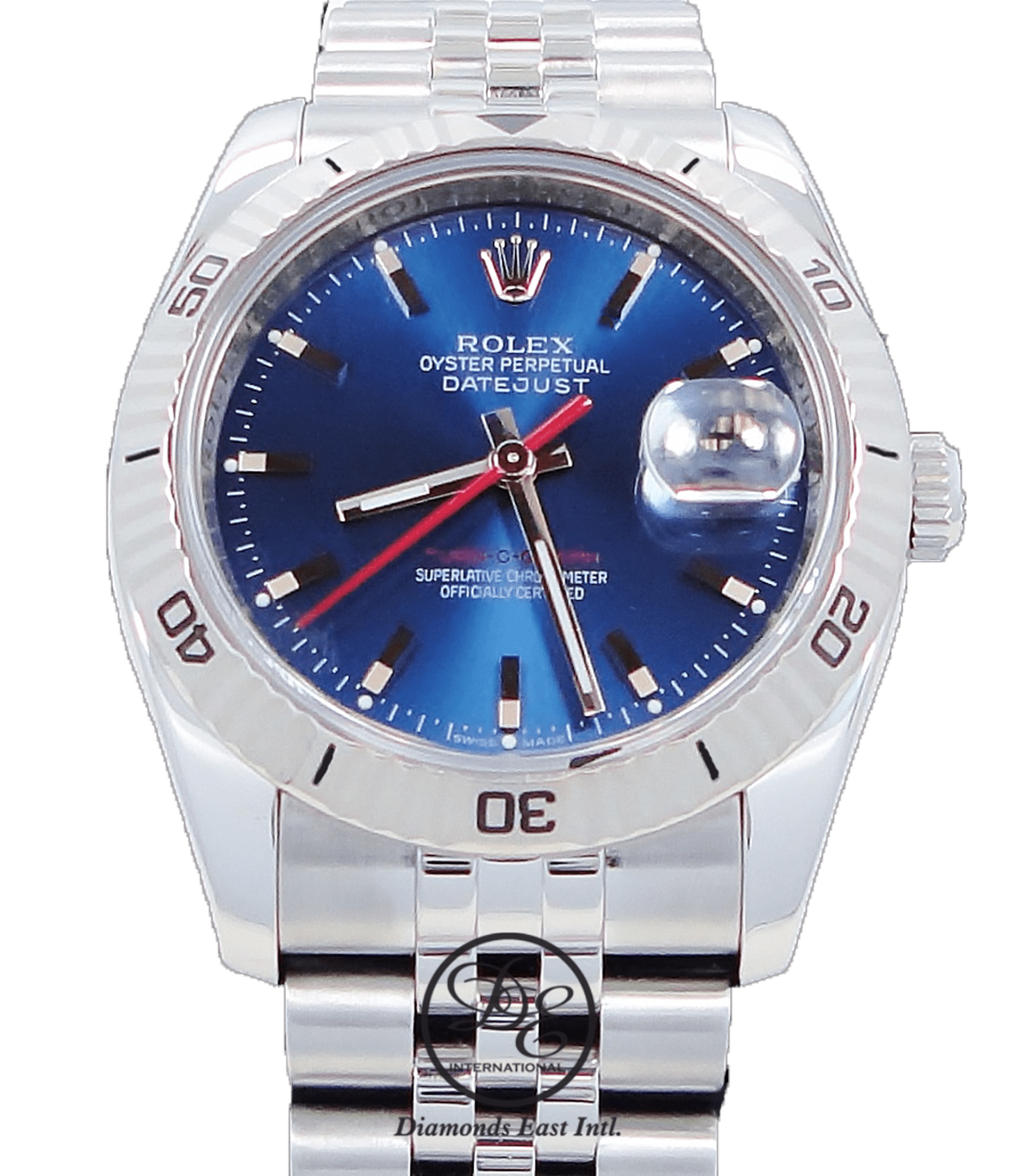 Rolex 116264 blue sale