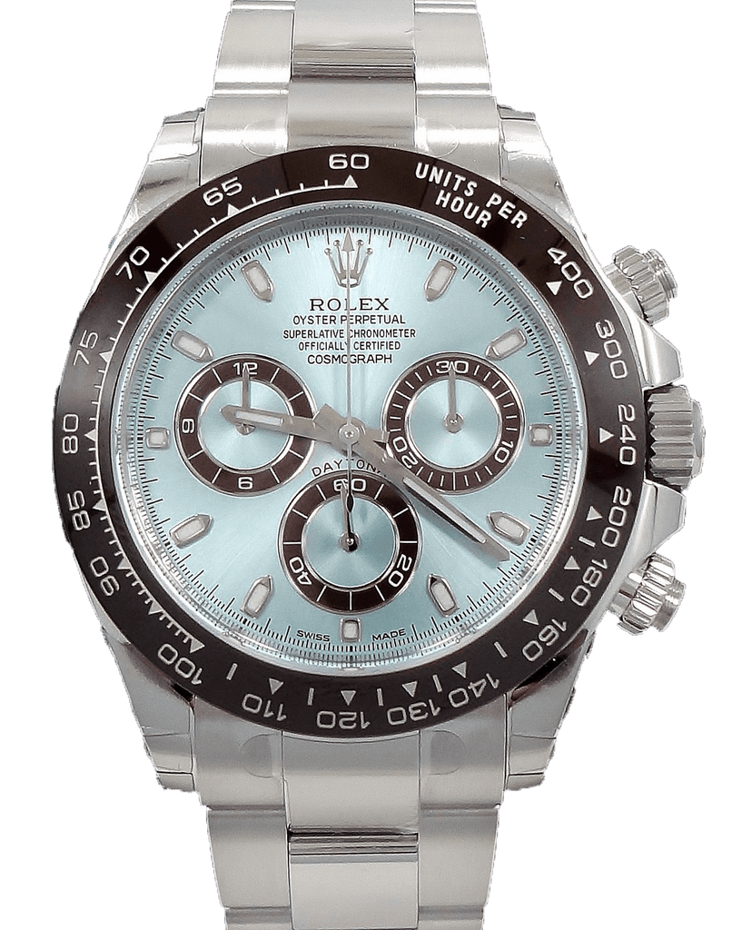 Rolex Daytona 116506 Platinum Oyster Perpetual Cosmograph ICE Blue UNW rolex-daytona-116506-platinum-oyster-perpetual-cosmograph-ice-blue-unw