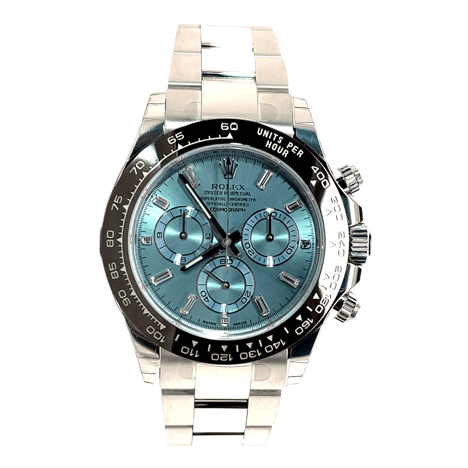 Cosmograph daytona blue best sale dial