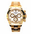 Rolex Daytona 116528 18K Yellow Gold White Dial  Oyster Perpetual Cosmograph Watch - Diamonds East Intl.