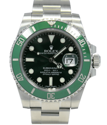 Rolex Oyster Perpetual Submariner 116610LV HULK UNWORN - Diamonds East Intl.