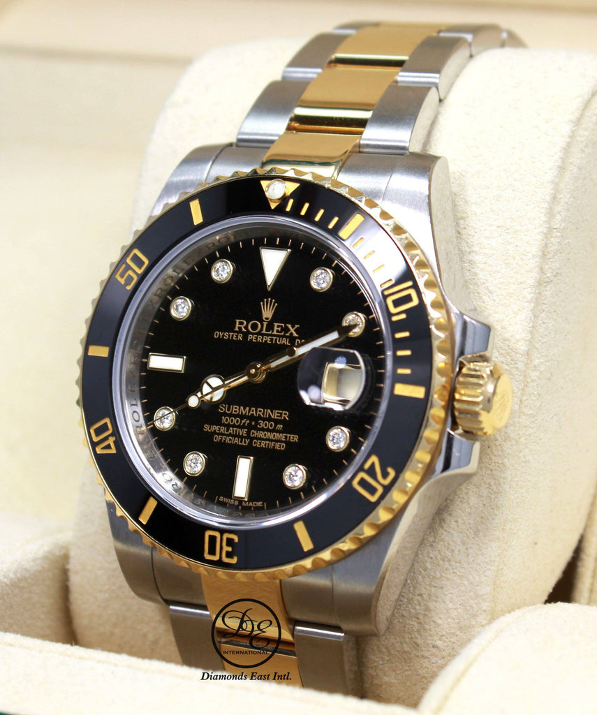 Rolex - Submariner Yellow Gold (116618) – Watch Brands Direct - Luxury  Watches at the Largest Discounts