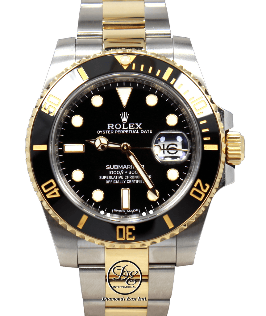 Rolex Oyster Perpetual Submariner Date 116613LN BOX/PAPERS - Diamonds East Intl.