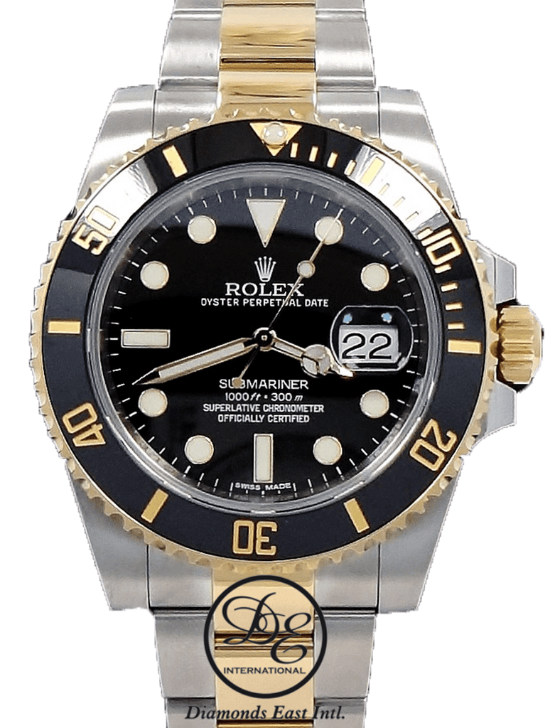 Rolex submariner oyster top perpetual date black