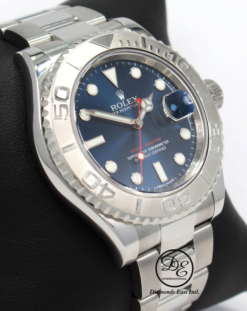 Rolex Yacht-Master 40mm Blue Dial 116622 BOX/PAPERS | Diamonds