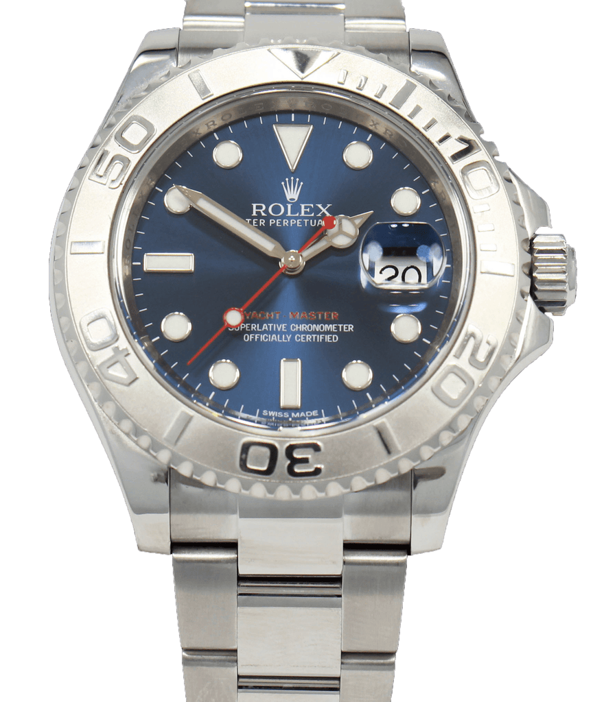 Rolex Yacht-Master 40mm Blue Dial 116622 BOX/PAPERS - Diamonds East Intl.