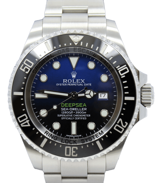 Rolex Sea Dweller Oyster Perpetual DeepSea 116660 James Cameron BOX PAPERS Diamonds East Intl