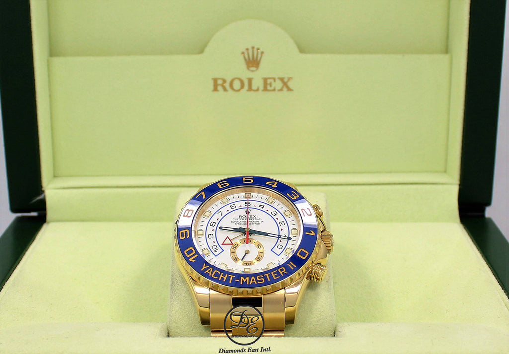 Rolex Yacht Master Automatic Chronometer Black Dial 18kt Yellow Gold Men's  Watch M226658-0001