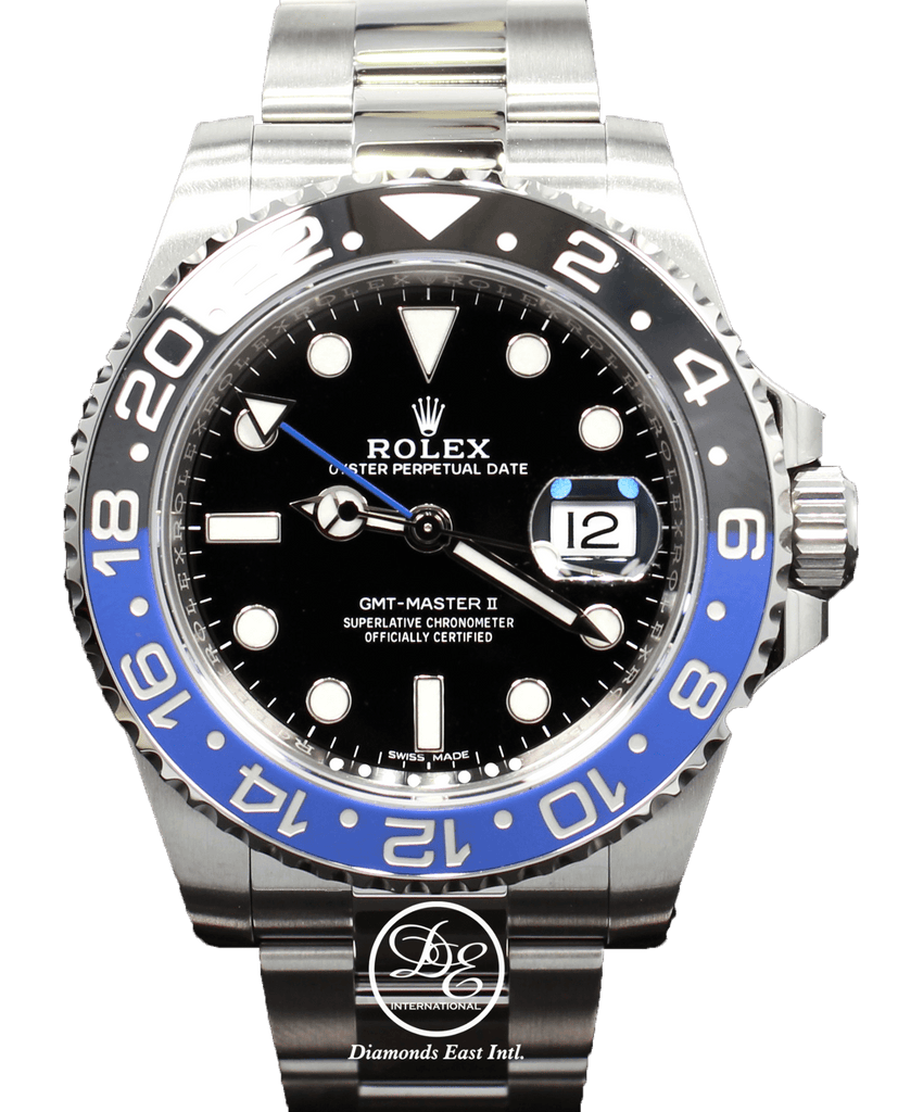 Rolex Oyster Perpetual GMT Master II Date 116710 BLNR BATMAN