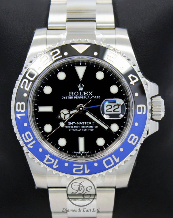Rolex Oyster Perpetual GMT-Master II Date 116710 BLNR BATMAN