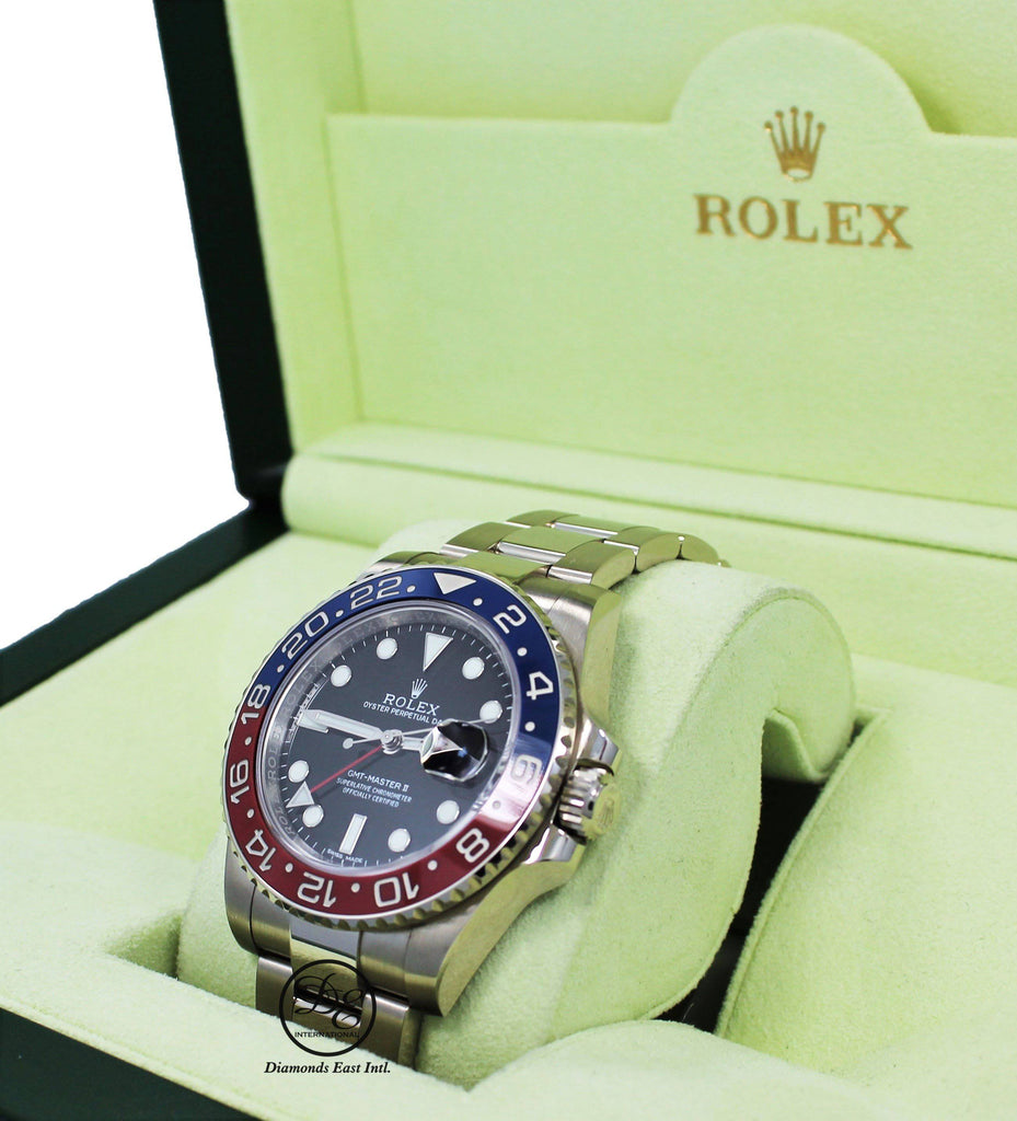 Rolex Oyster Perpetual GMT-Master II 18K White Gold 116719 BLRO
