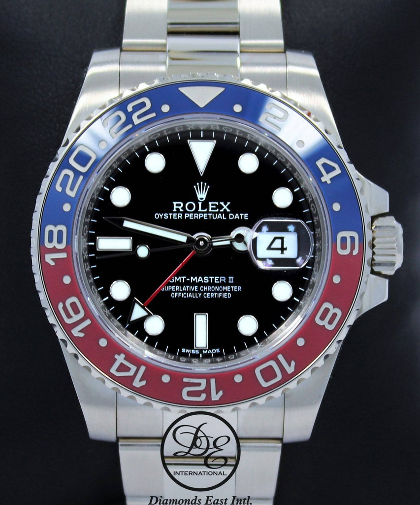 Rolex Oyster Perpetual GMT-Master II 18K White Gold 116719 BLRO
