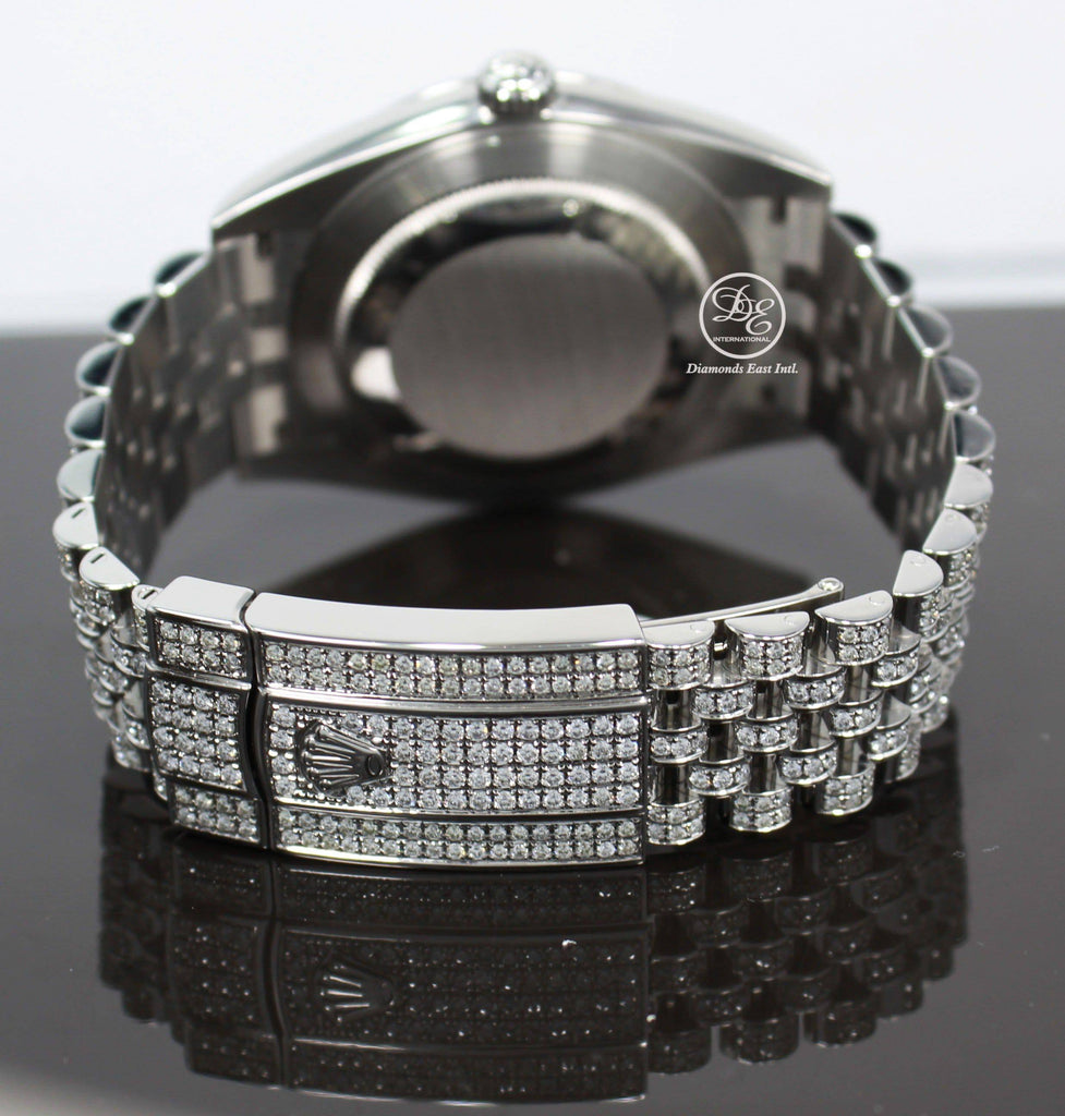 Rolex Datejust 41mm 126300 Jubilee Rhodium Dial All Covered With