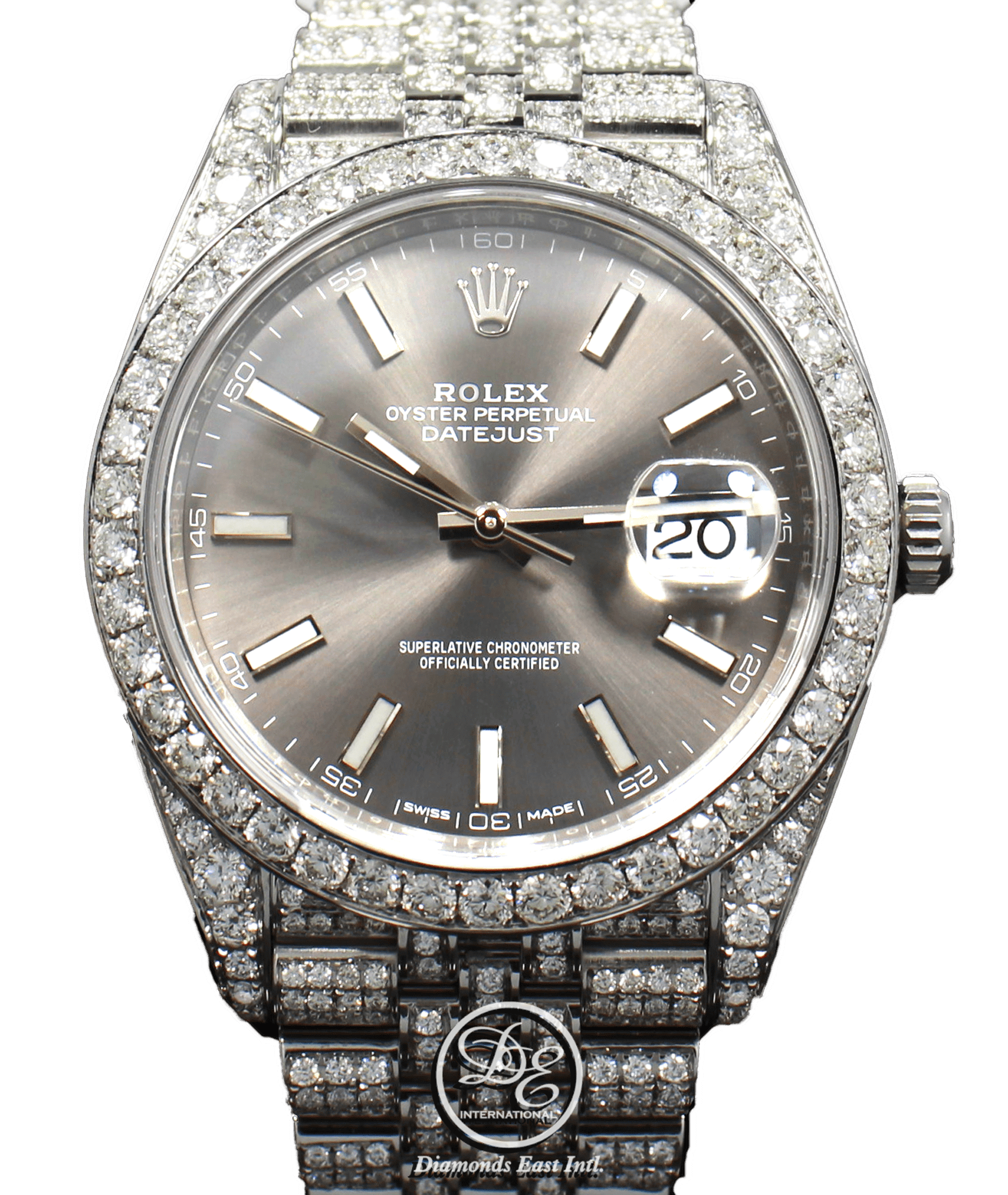 Iced rolex shop
