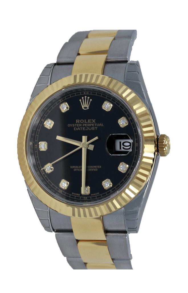 Rolex Oyster Perpetual Datejust 41 126333 BLKDO Unworn Diamonds