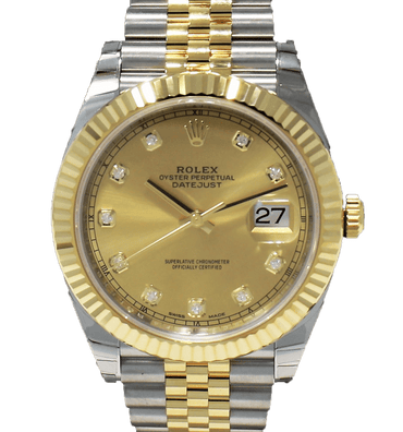 Rolex Oyster Perpetual Datejust 41 126333 GLDDJ Unworn - Diamonds East Intl.