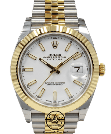 Rolex Oyster Perpetual Datejust 41 126333 WHTSJ Unworn - Diamonds East Intl.