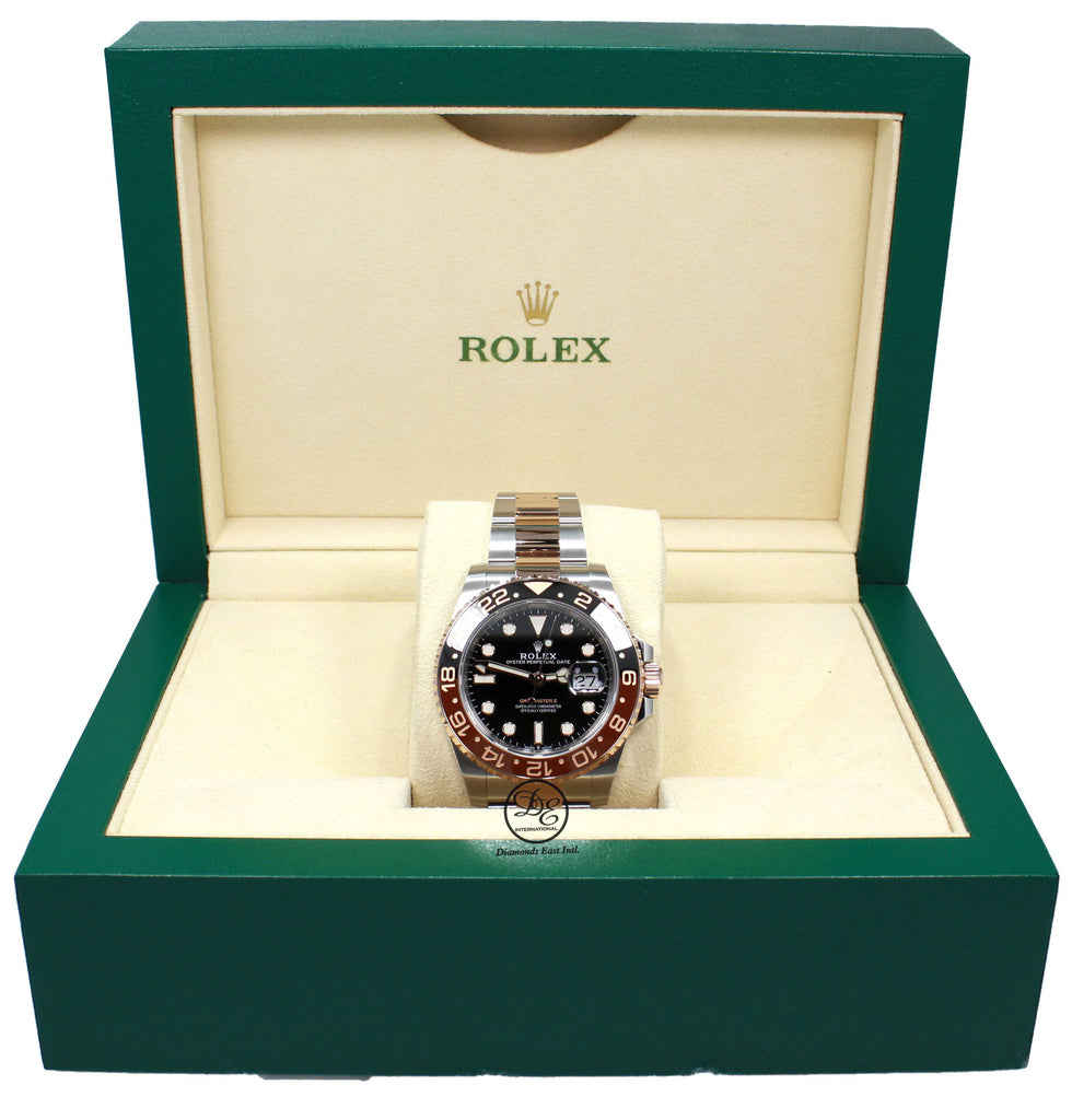 Rolex GMT-Master II 126711 CHNR ROOT BEER 18K Rose Gold/SS Oyster 