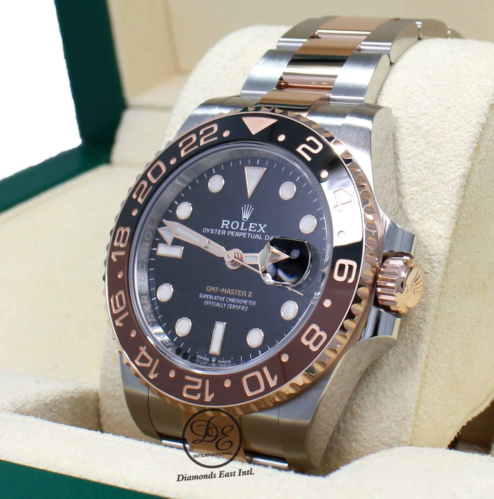 Rolex GMT-Master II 126711 CHNR ROOT BEER 18K Rose Gold/SS Oyster