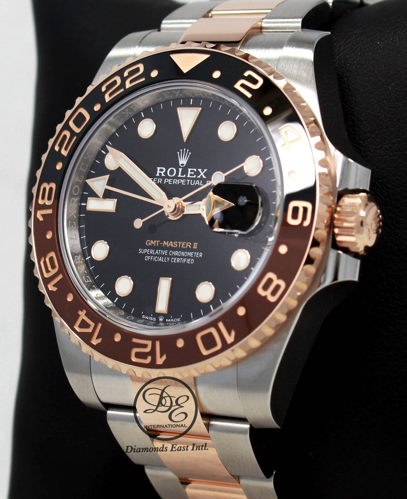 Rolex GMT-Master II 126711 CHNR ROOT BEER 18K Rose Gold/SS Oyster 