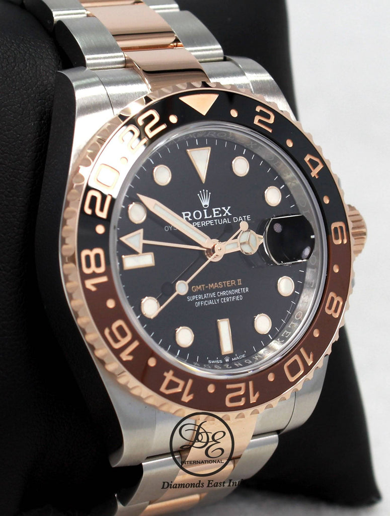 Rolex GMT-Master II 126711 CHNR ROOT BEER 18K Rose Gold/SS Oyster