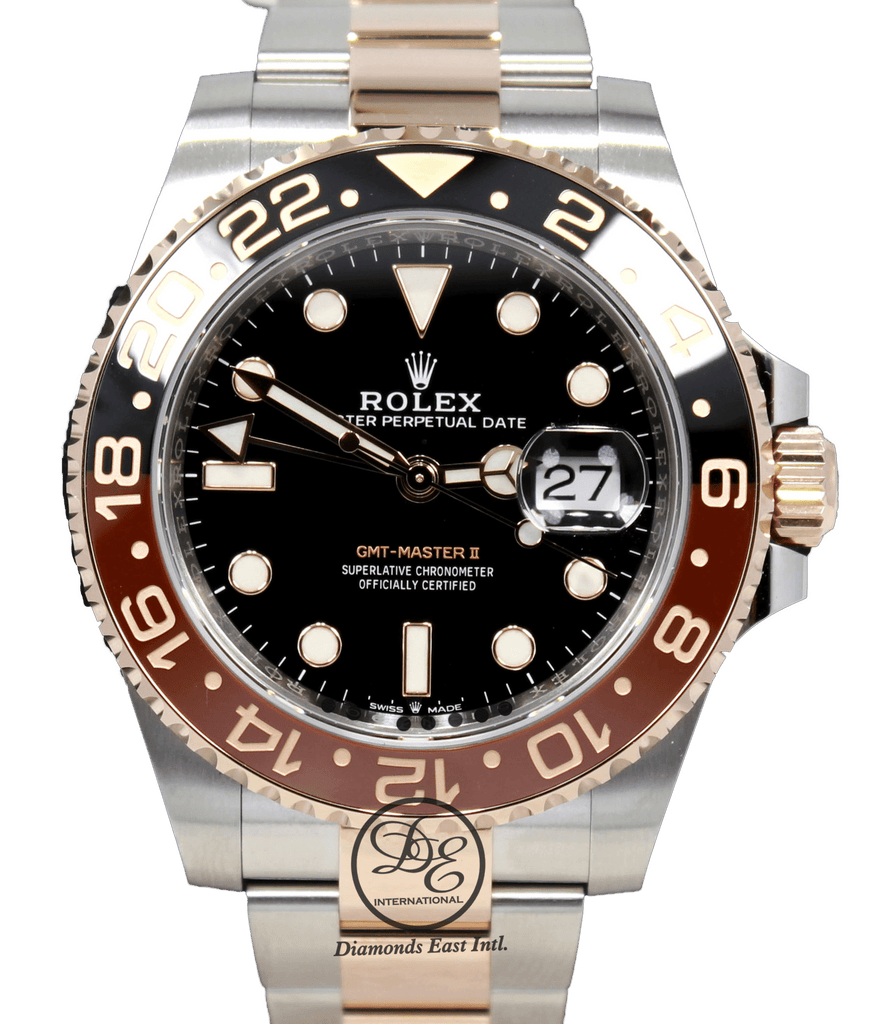 Rolex GMT-Master II 126711 CHNR ROOT BEER 18K Rose Gold/SS Oyster Perpetual UNWORN - Diamonds East Intl.