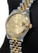 Rolex Datejust 31mm 178273 Jubilee 18K Yellow Gold SS Champagne Floral Dial - Diamonds East Intl.
