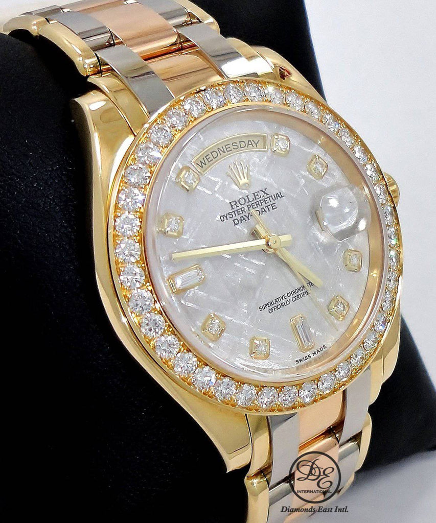 Rolex Masterpiece 18948 18K TRIcolor Gold Factory Meteorite