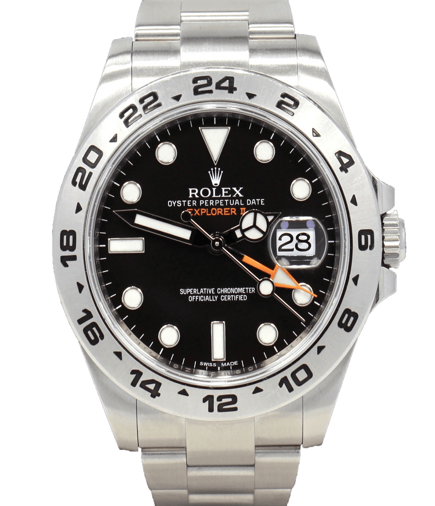 Rolex Oyster Perpetual Explorer II 216570 Black Dial PAPERS