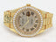 Rolex Day-Date II President 218238 18K Yellow Gold Pave Diamond Dial 3.25ct Bezel - Diamonds East Intl.