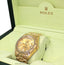 Rolex Day-Date II President 41mm  218238 18K Yellow Gold Factory Champagne Diamond Dial - Diamonds East Intl.