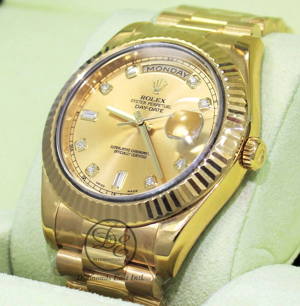 Rolex Day-Date II President 41mm 218238 18K Yellow Gold Factory