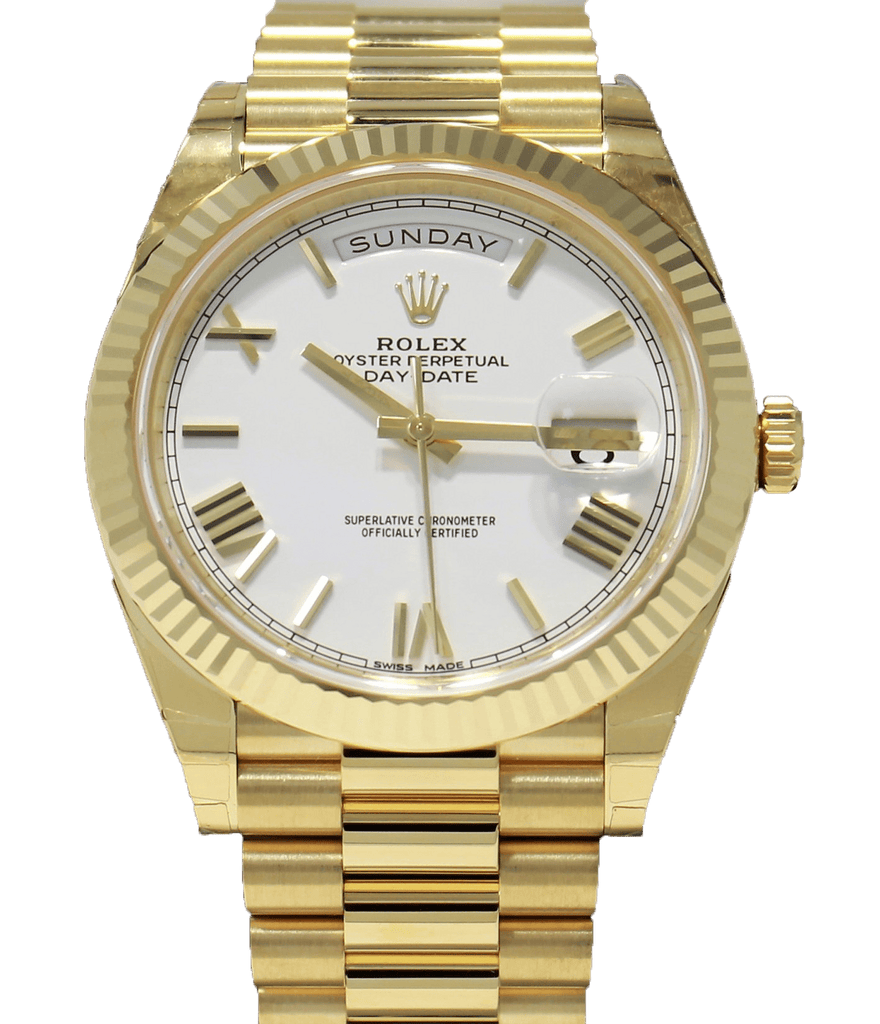 Rolex Oyster Perpetual Day Date 40 228238 Unworn Diamonds East