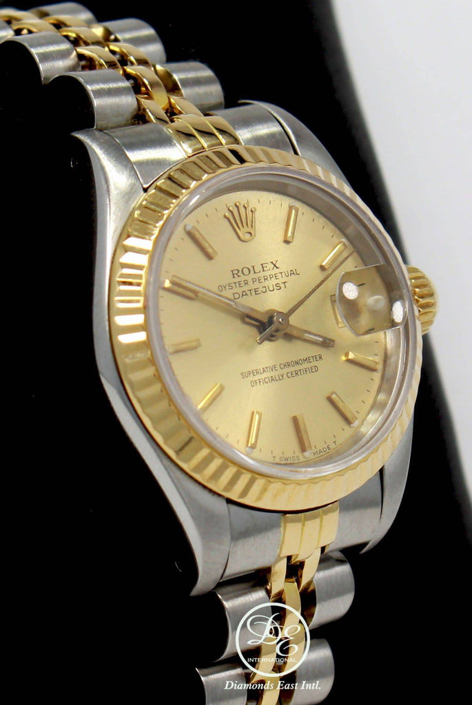 Rolex Datejust 18K Yellow Gold/Steel Ladies Watch