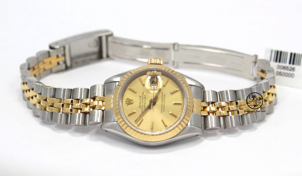 Rolex Datejust 69173 26mm 18K Yellow Gold Stainless Steel Jubilee